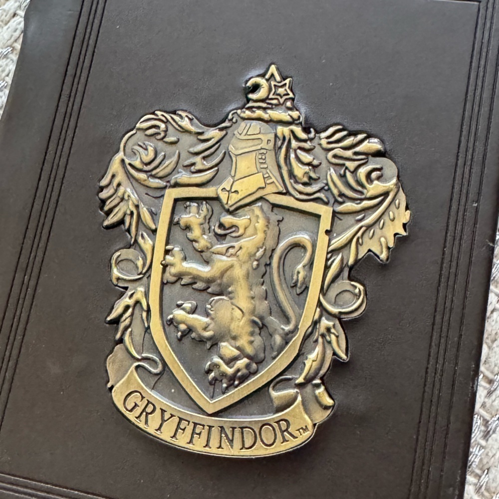 Gryffindor Brown Blank Journal - Picture 2 of 8